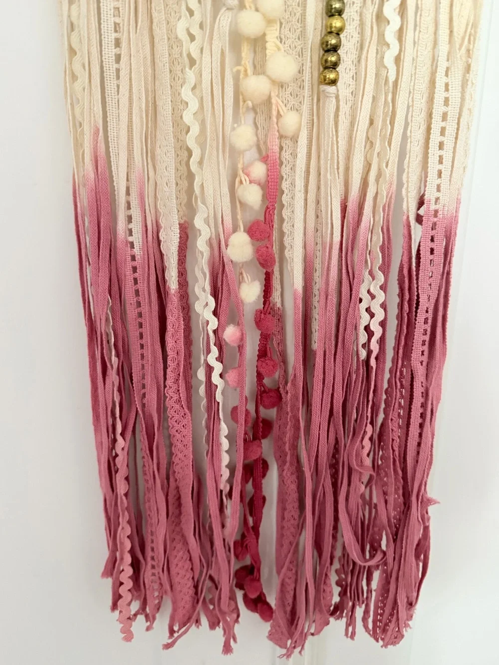 N/A macramé pink