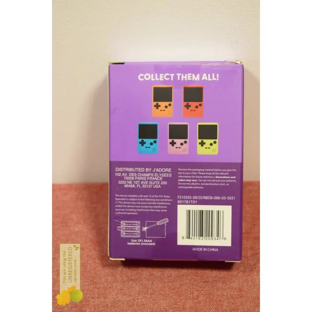 Unbranded handheld game