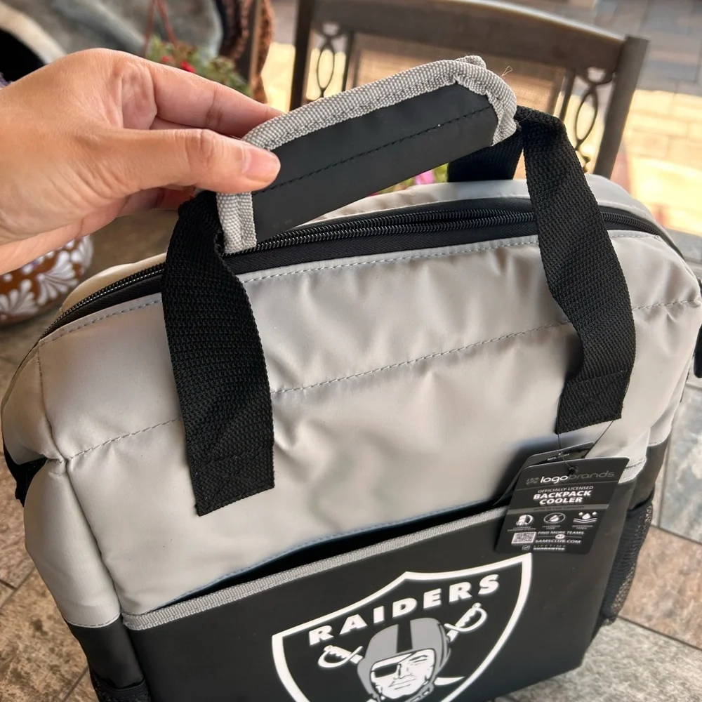 NWT Las Vegas Raiders Cooler Backpack