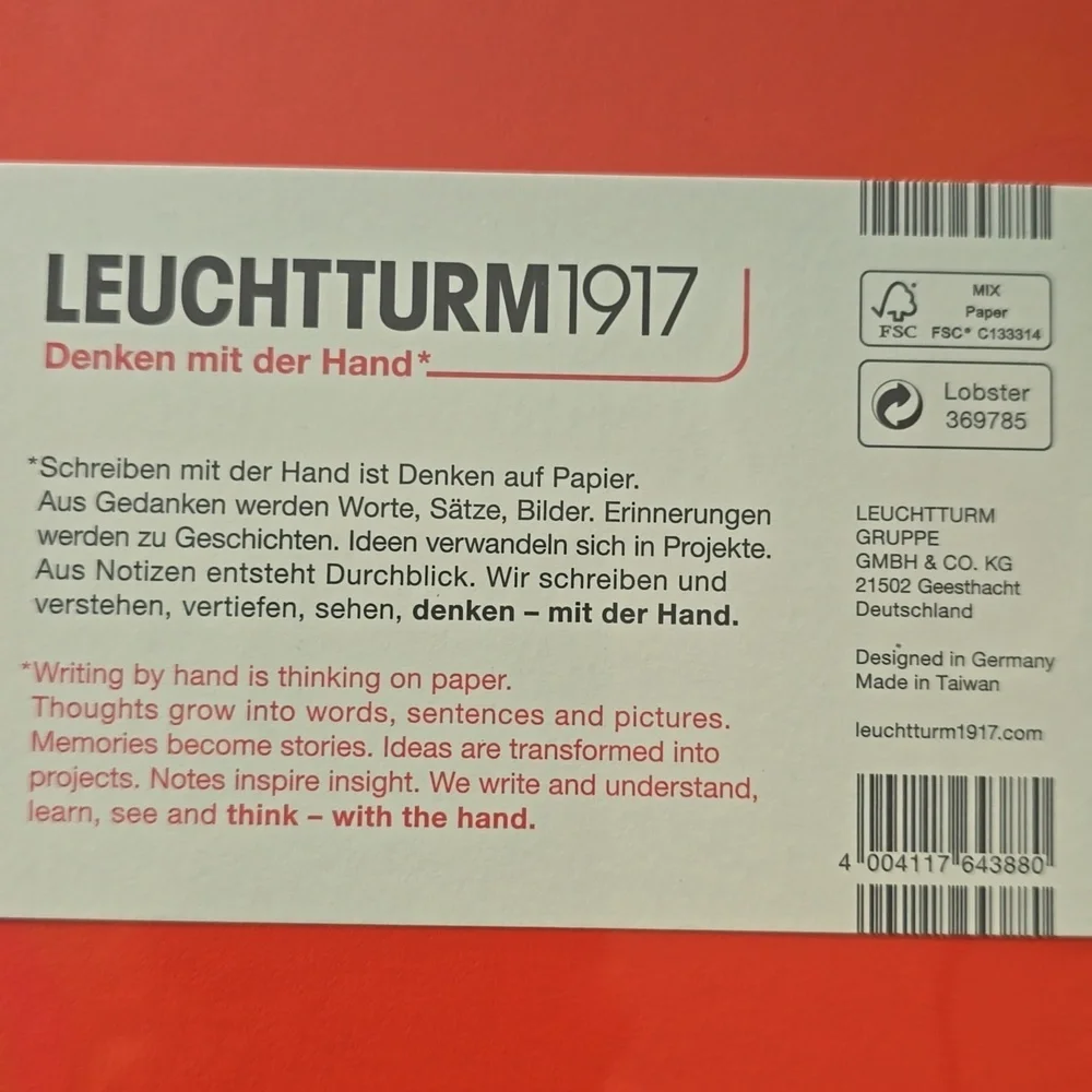 LEUCHTTURM1917 notebook medium