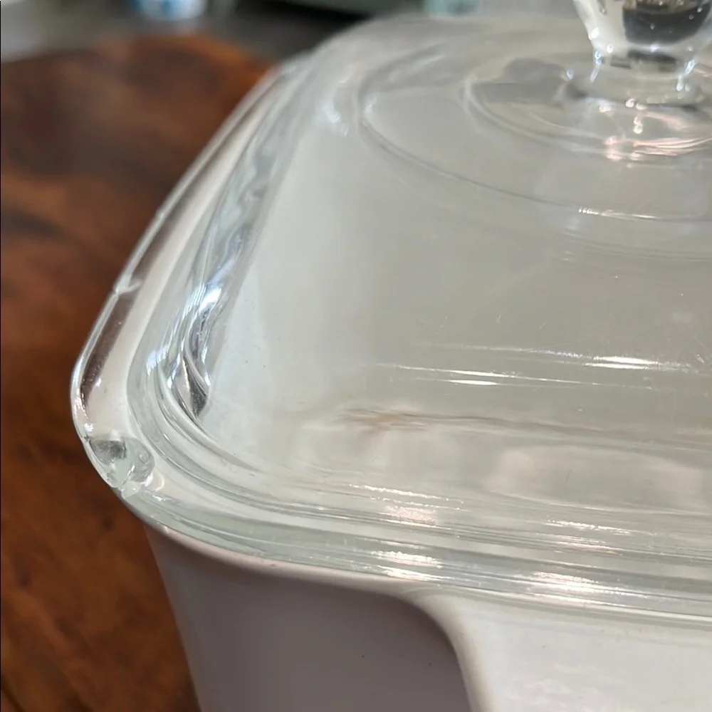 Corningware lid white