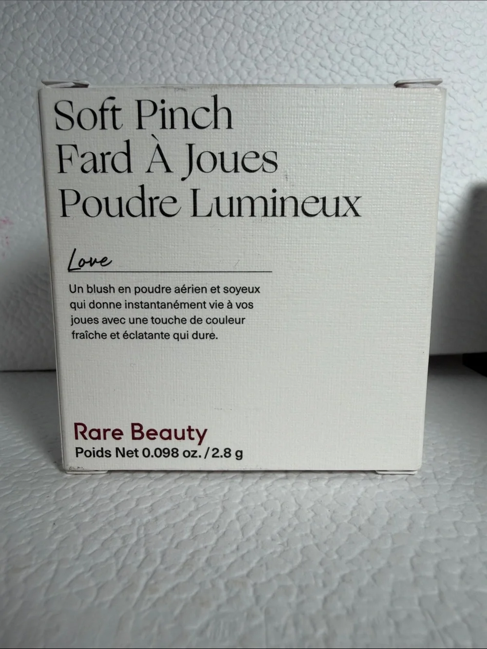 Rare Beauty Soft Pinch Poudre Lumineux Blush — Love (Pink)