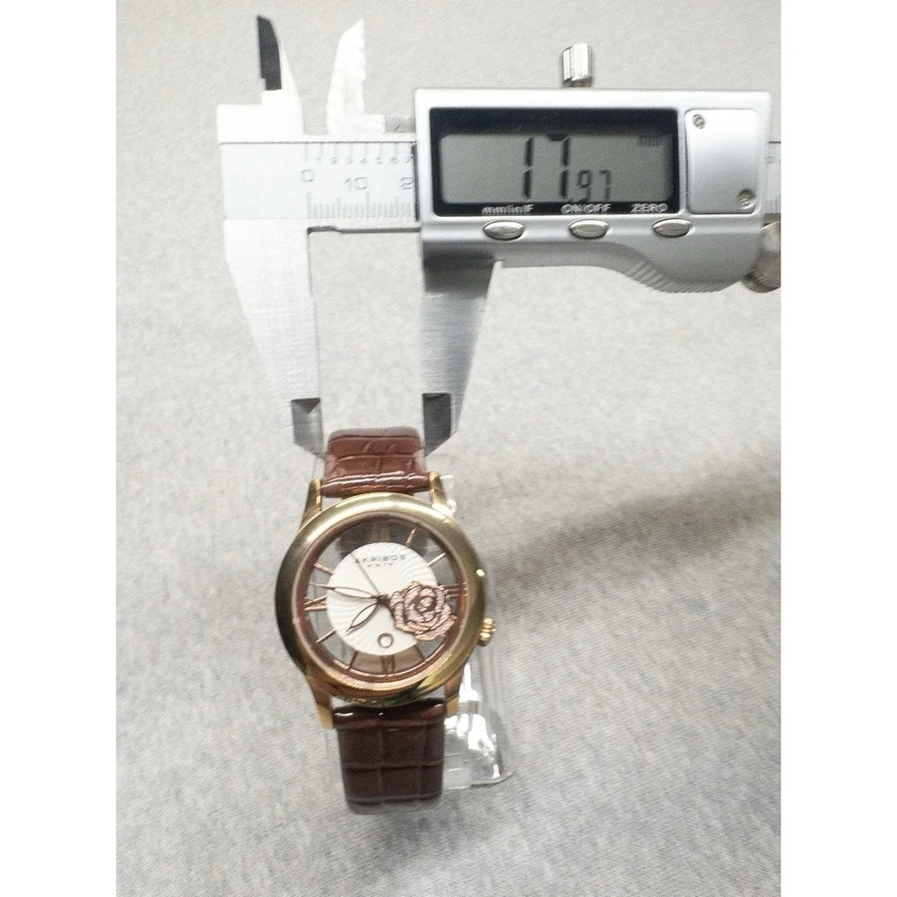 Akribos XXIV crystal transparent