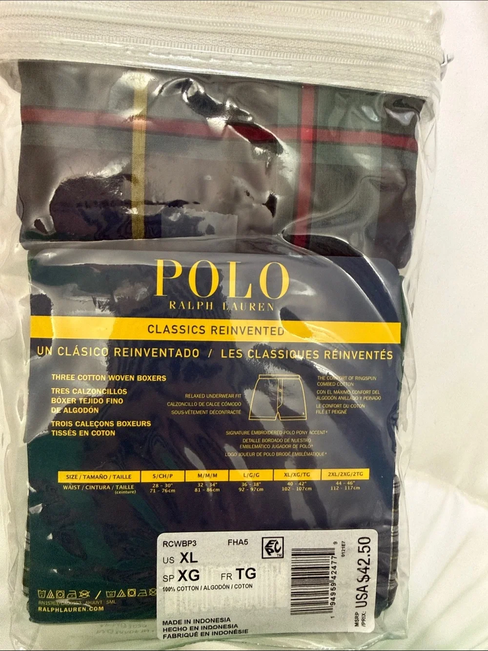 Polo Ralph Lauren size xl