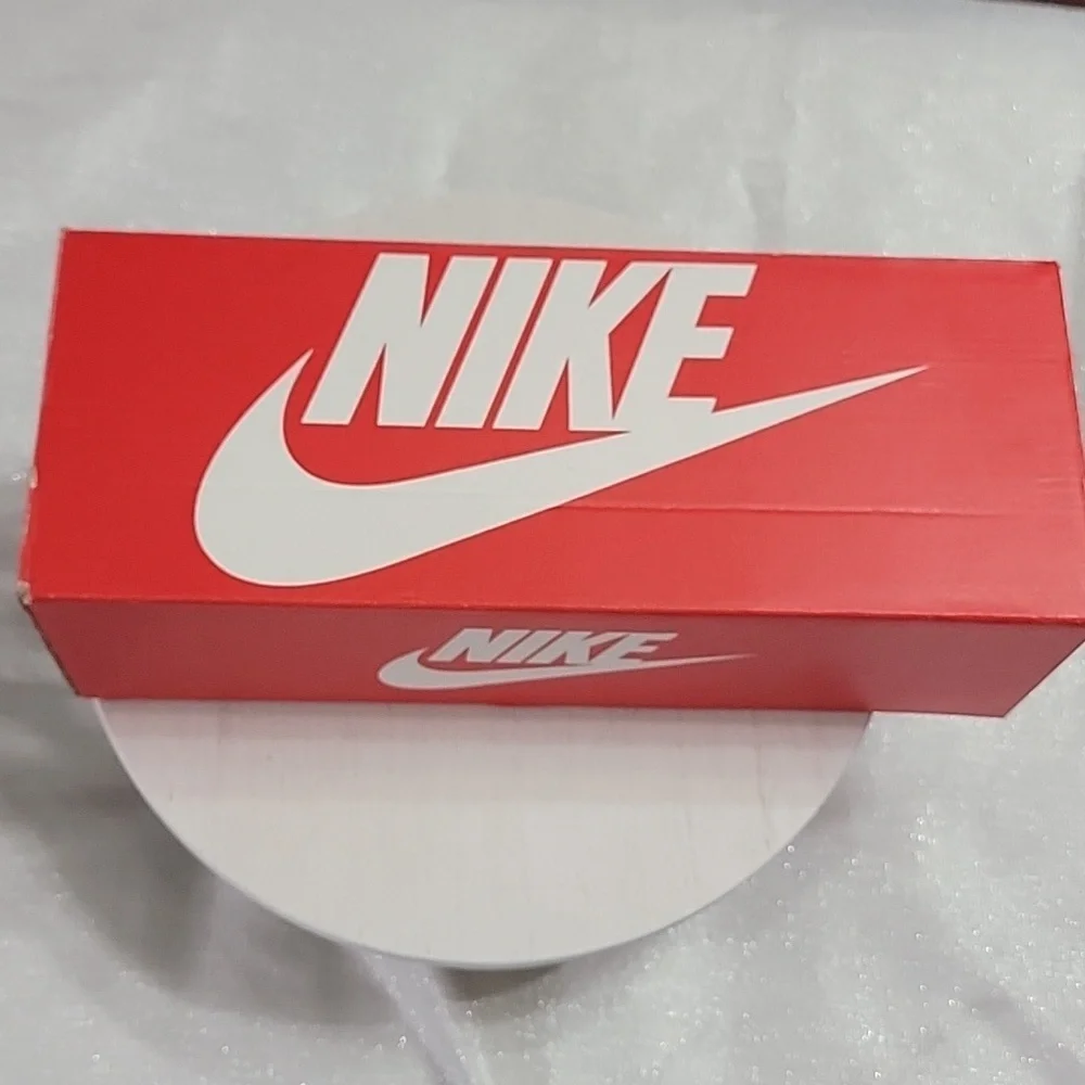 Nike Kawa Slide Black Mint Bronze Girls Size 13 New