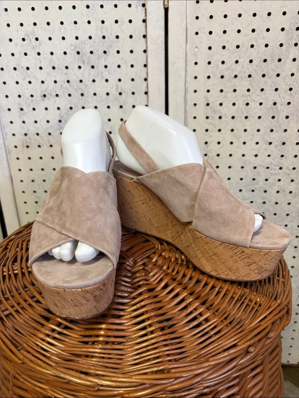 DVF suede