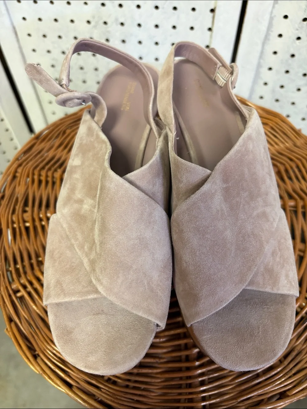 DVF suede