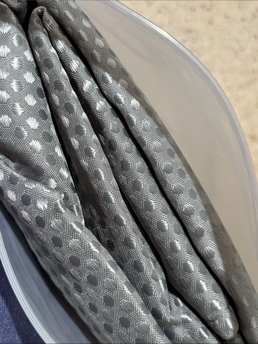 DrapeDream gray waffle