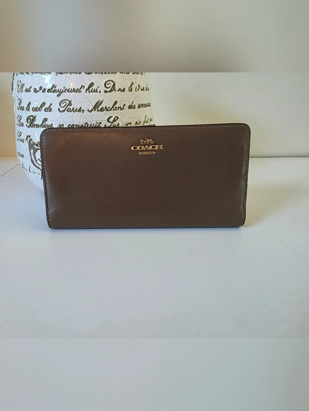 Coach skinny wallet