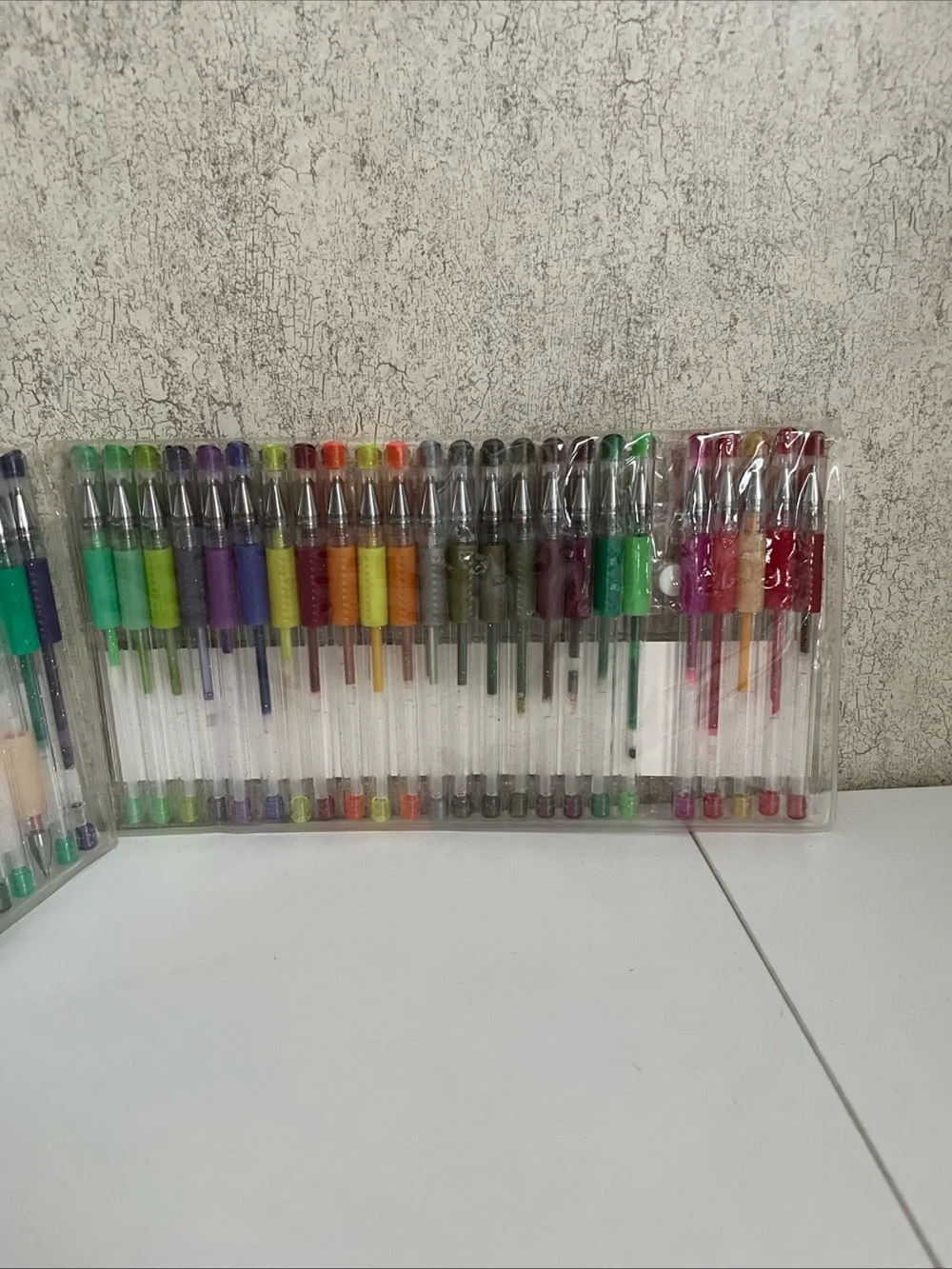 Aen Art Glitter Gel Pens 97 Count Multicolor Ink Pens