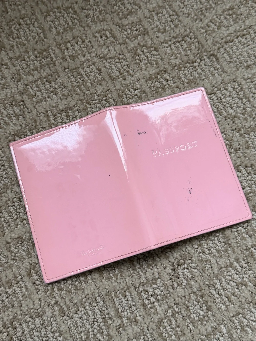 Tiffany & Co. glossy pink