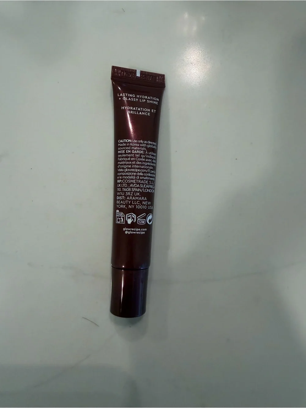 Glow Recipe Glass Balm Coconut Bingsoo - Deep Brown Tube