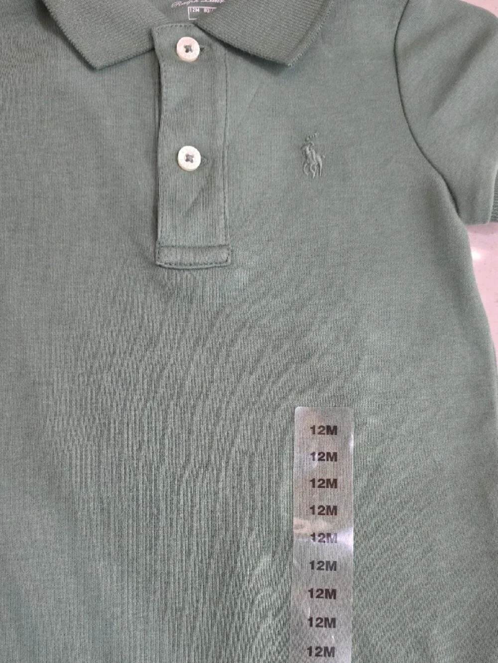 Ralph Lauren chest placket sleeves