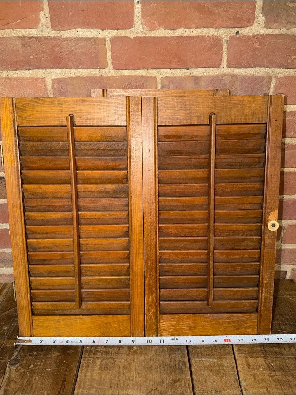 N/A pair wooden