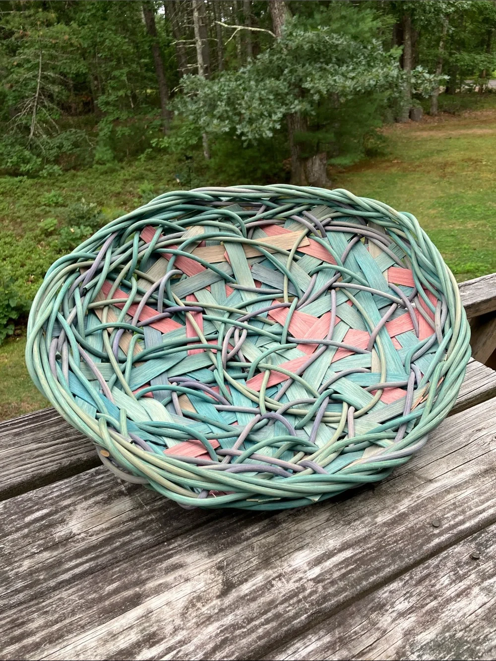 Vintage Cranberry Creek Basket Random Weave by Carla & Greg Filippelli