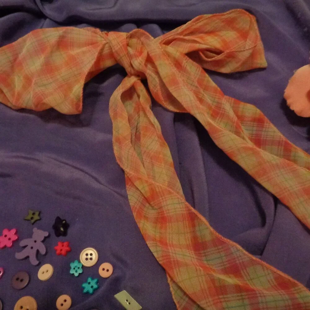RETRO BUTTONS & BOWS LOT buttons bows