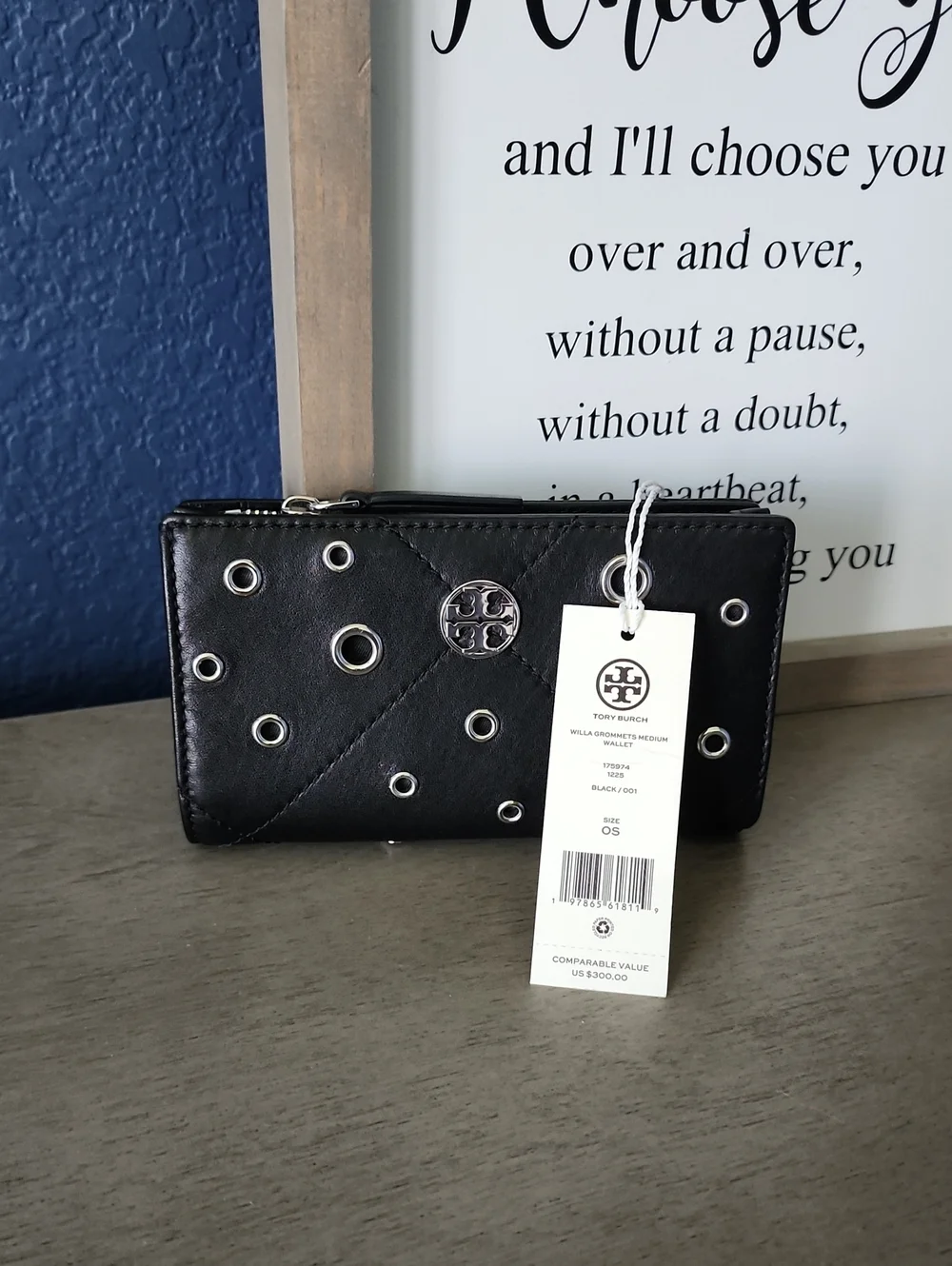 Tory Burch black leather