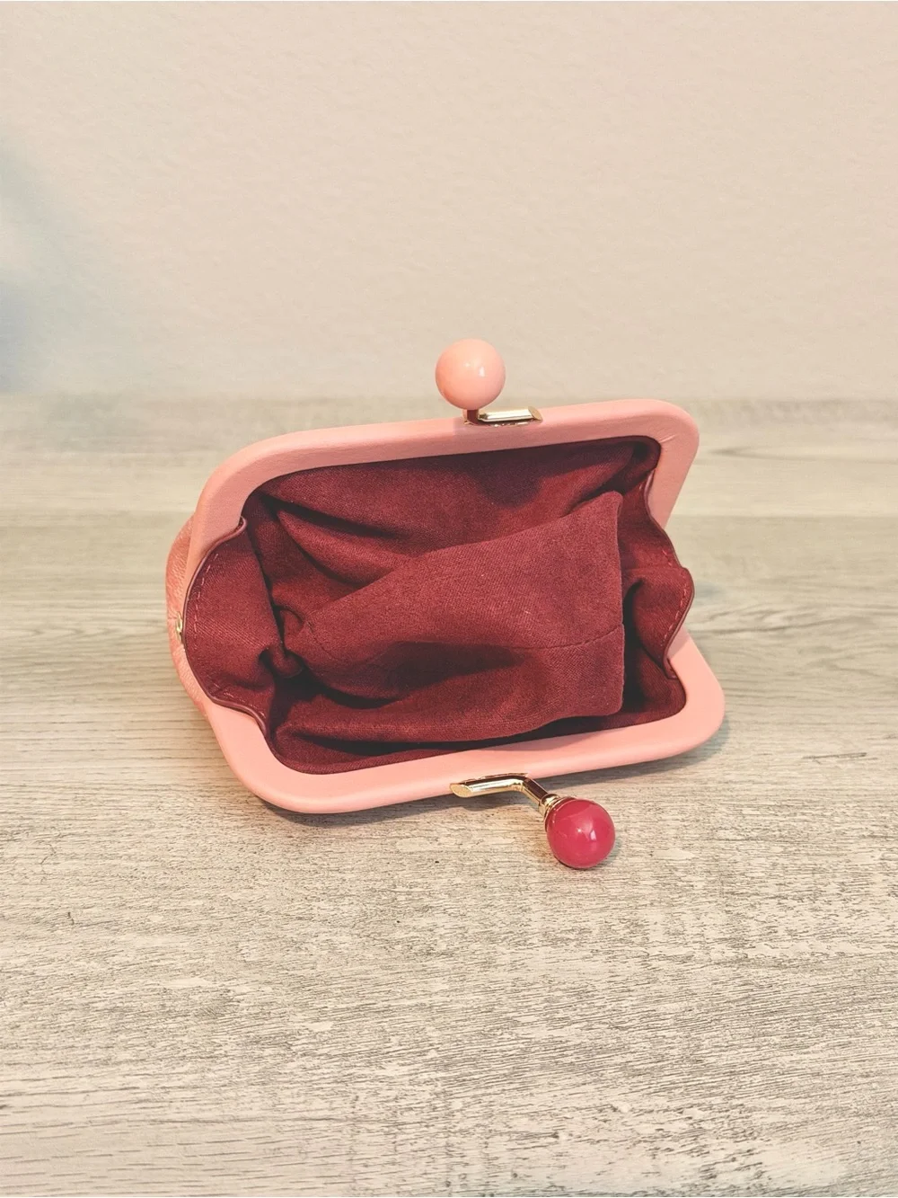Coach Kiss Lock Coin Pouch