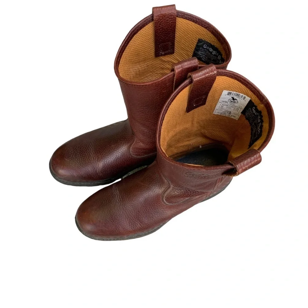 Georgia Boot excellent leather
