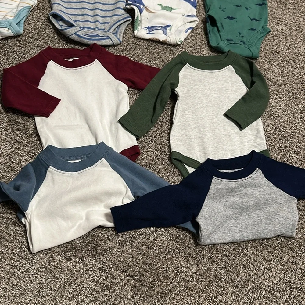Carter's worn onesie will