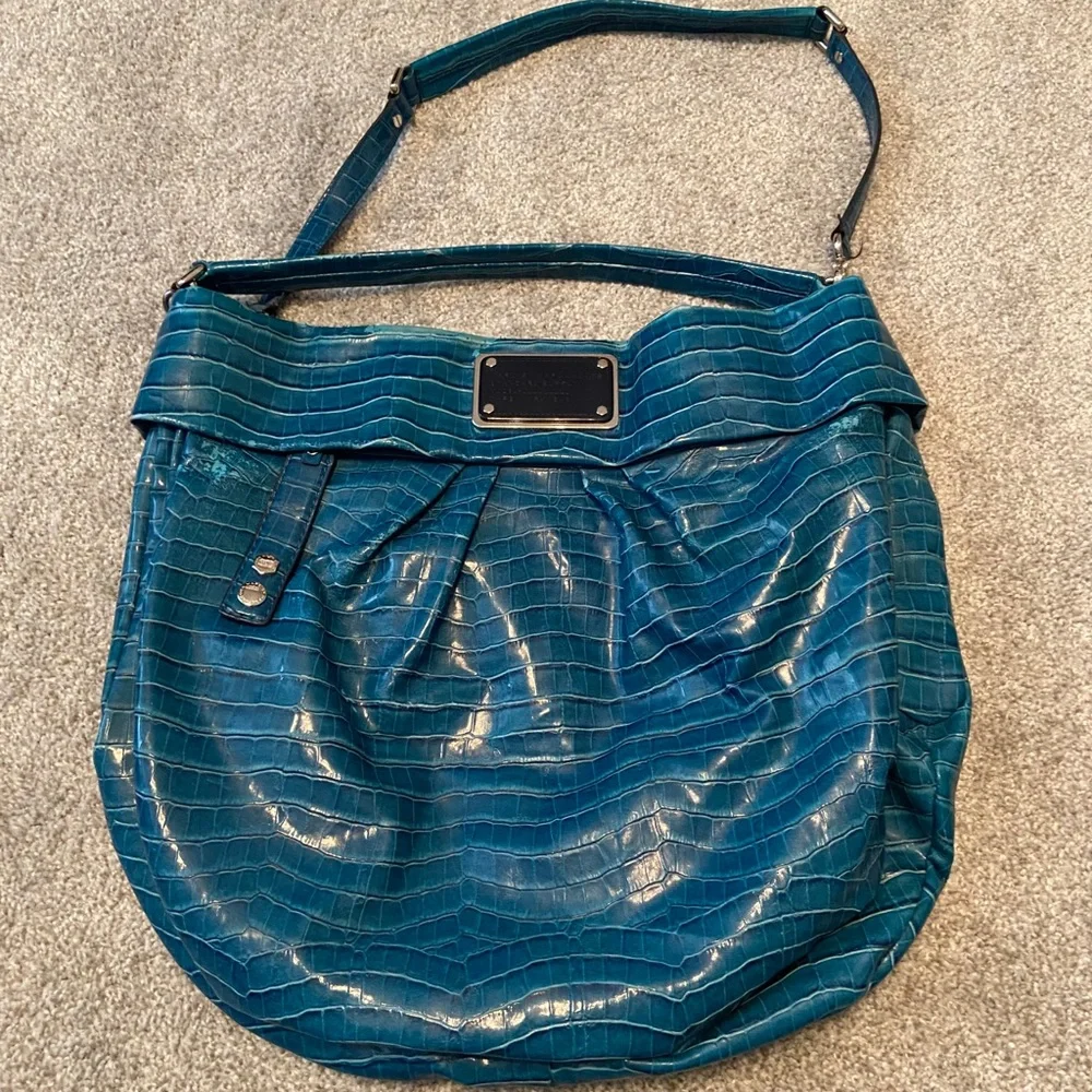 Marc By Marc Jacobs Croc Embossed Hobo‎ purse