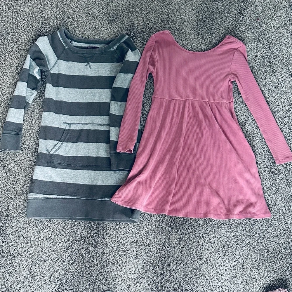 2 girls size 8 dresses