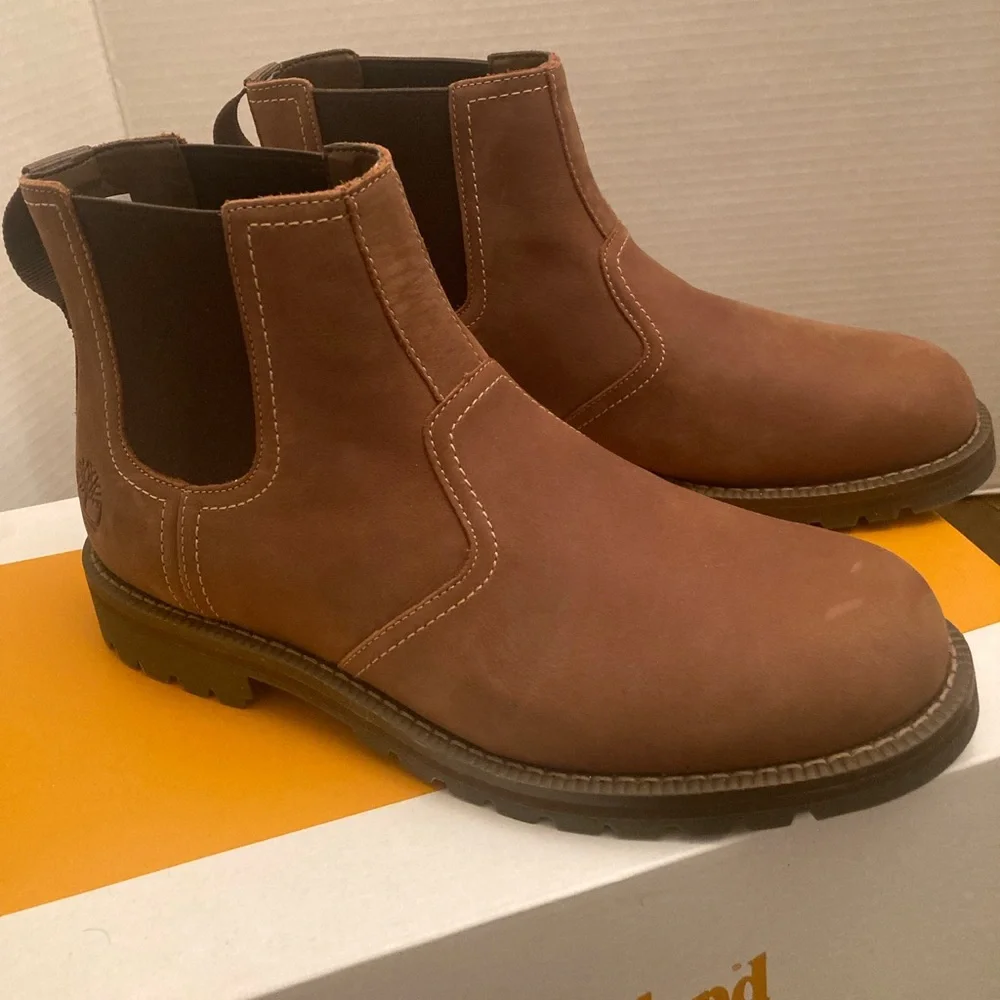 Timberland  Brown Chelsea Boots