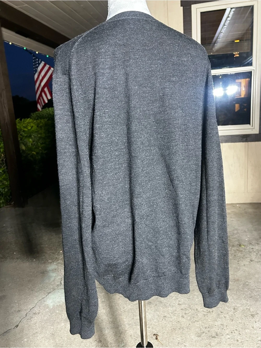 Banana republic extra‎ fine merino wool Men's V-Neck Sweater