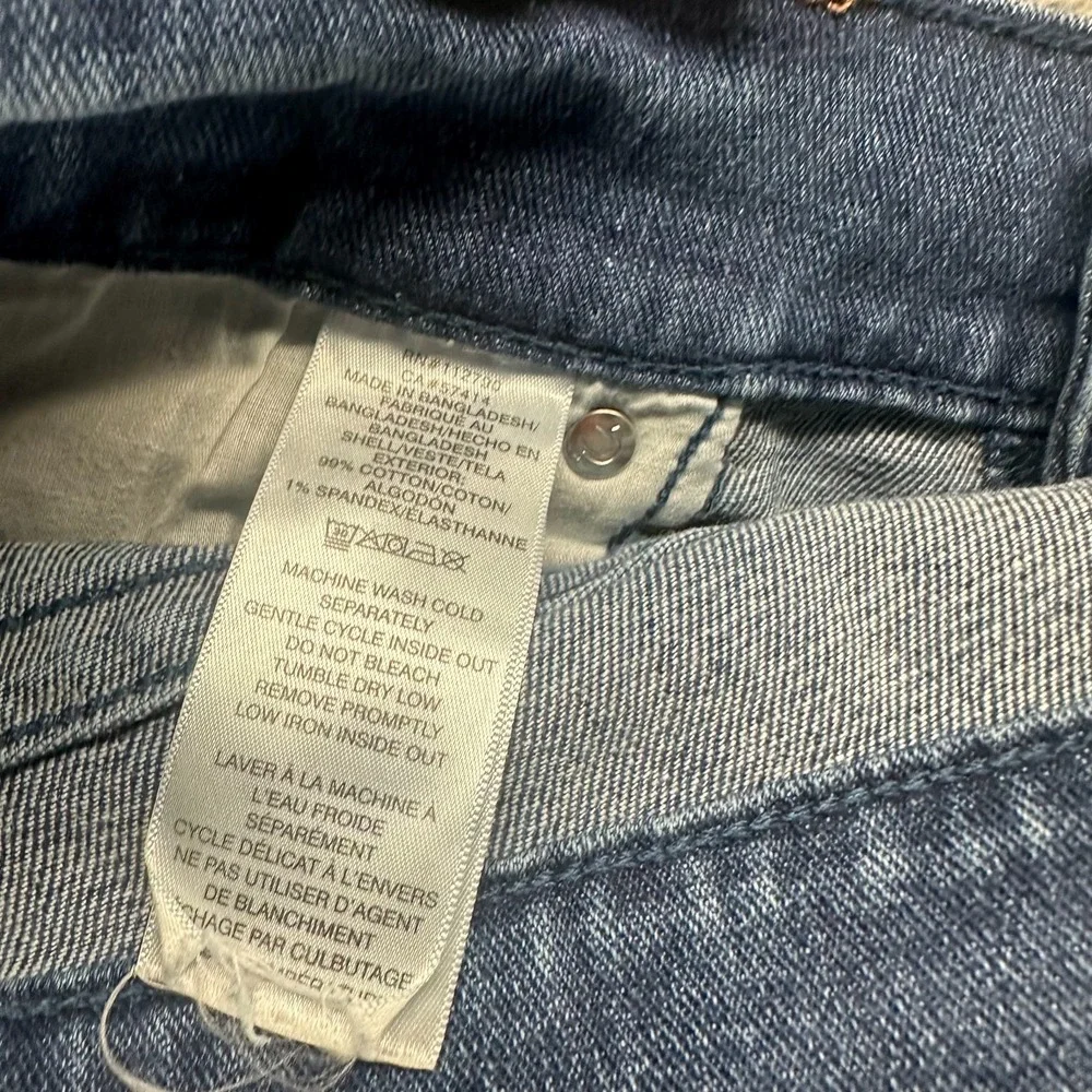 True Religion Rocco Jeans Mens 40x32 Blue Cotton Denim Skinny Relaxed Stretch
