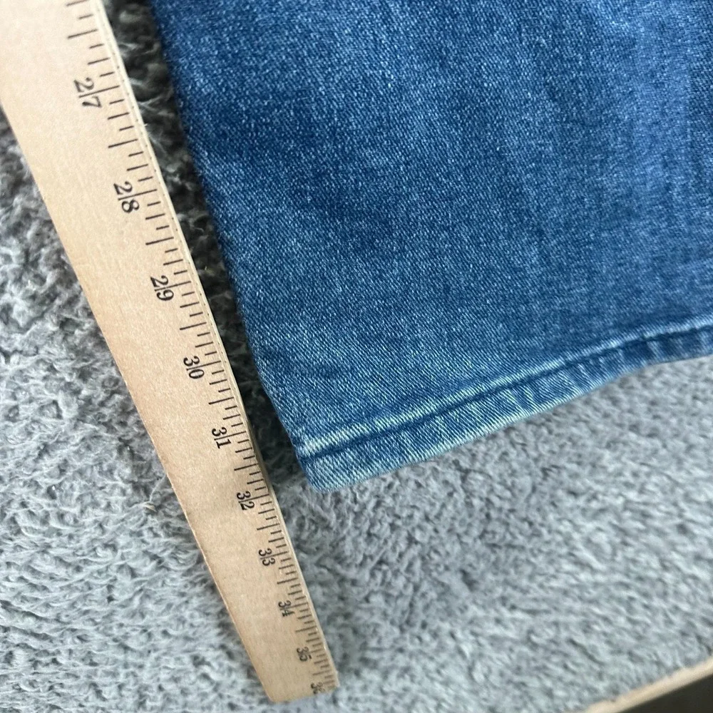 True Religion Rocco Jeans Mens 40x32 Blue Cotton Denim Skinny Relaxed Stretch