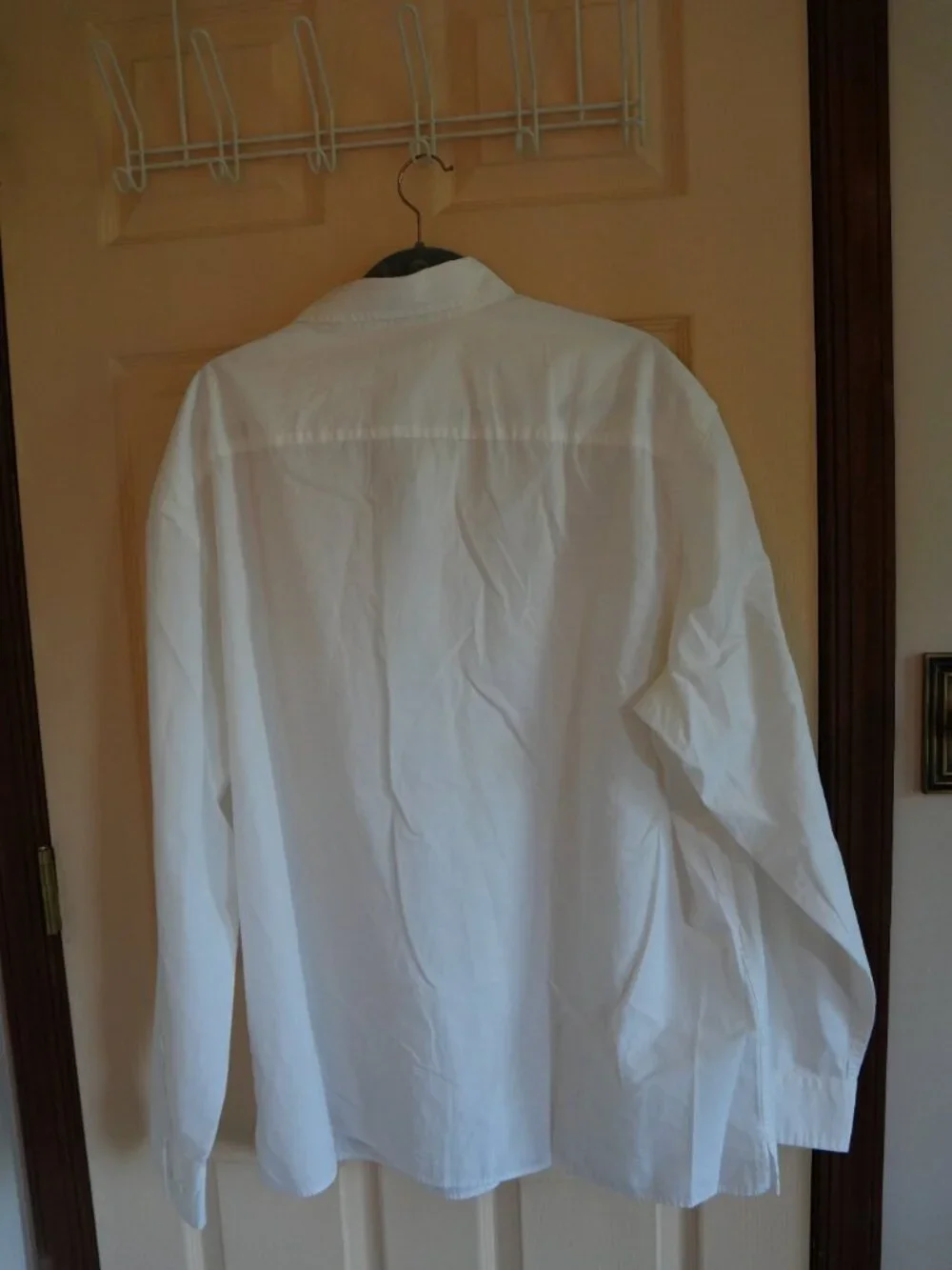 Men's Banana Republic White Collared Dress Shirt Size XL