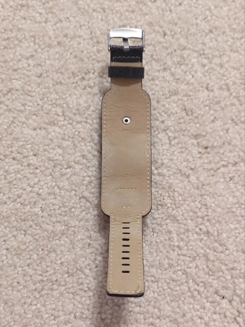 Guns N' Roses Wristwatch with Black Leather Band Vintage