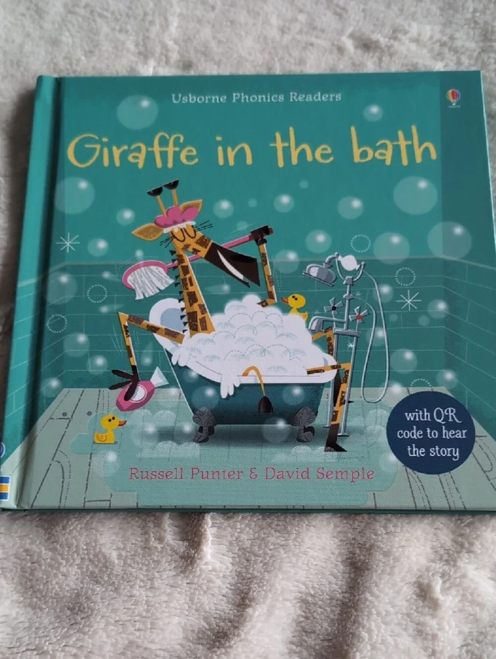 Set Of Four Fun Hardcover Usborne Phonics Readers Books