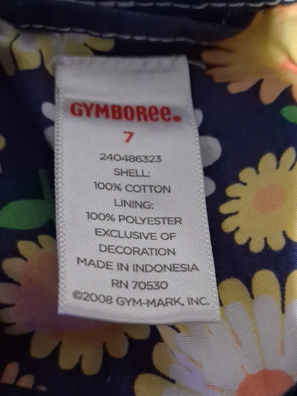 Gymboree navy raincoat