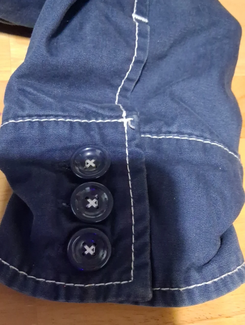 Gymboree navy raincoat