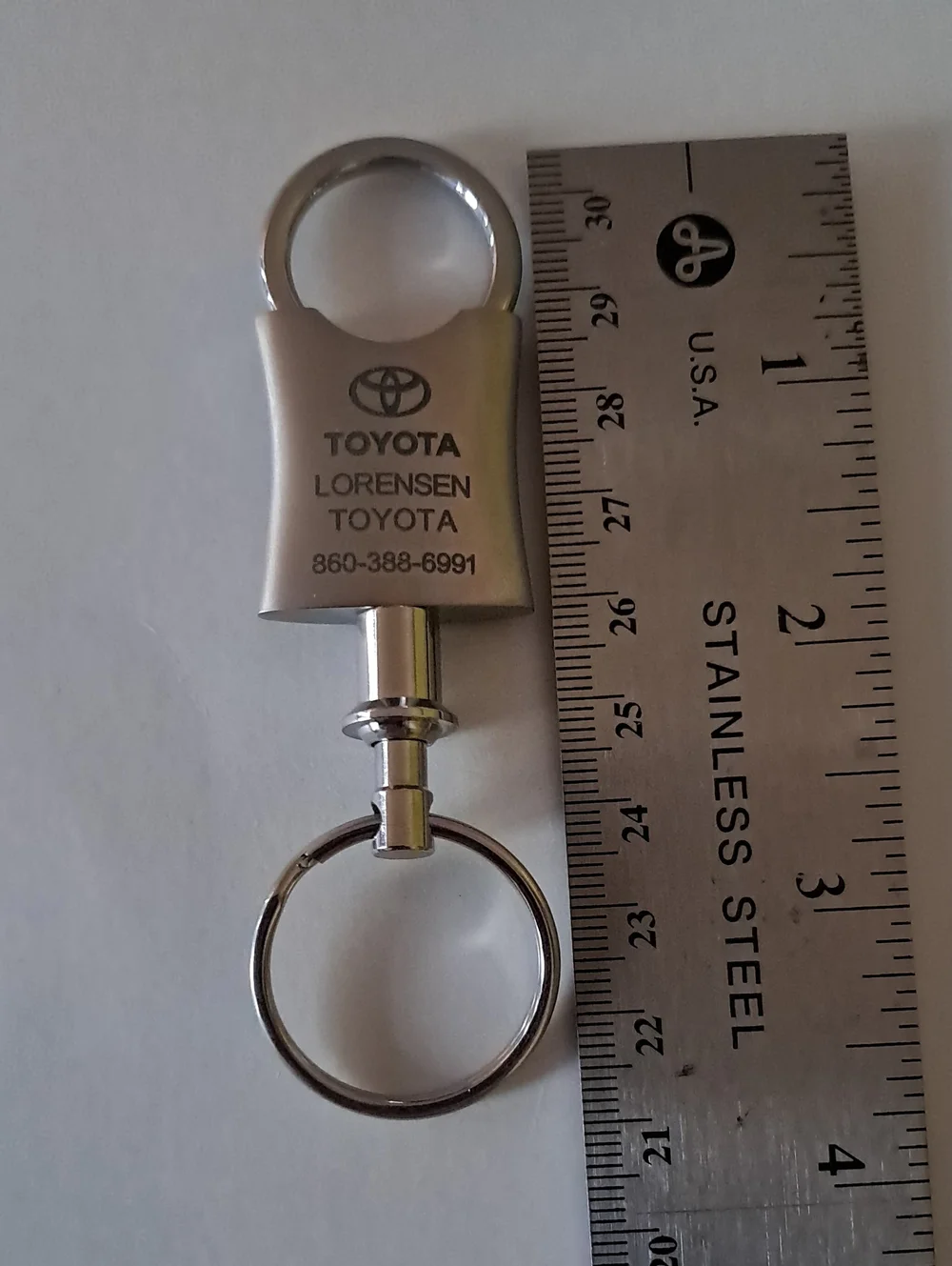 Toyota key rings car