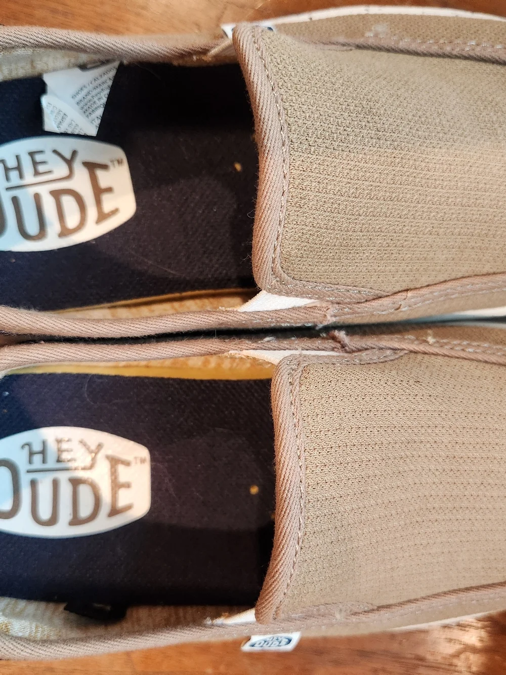 Hey Dude lightweight slip