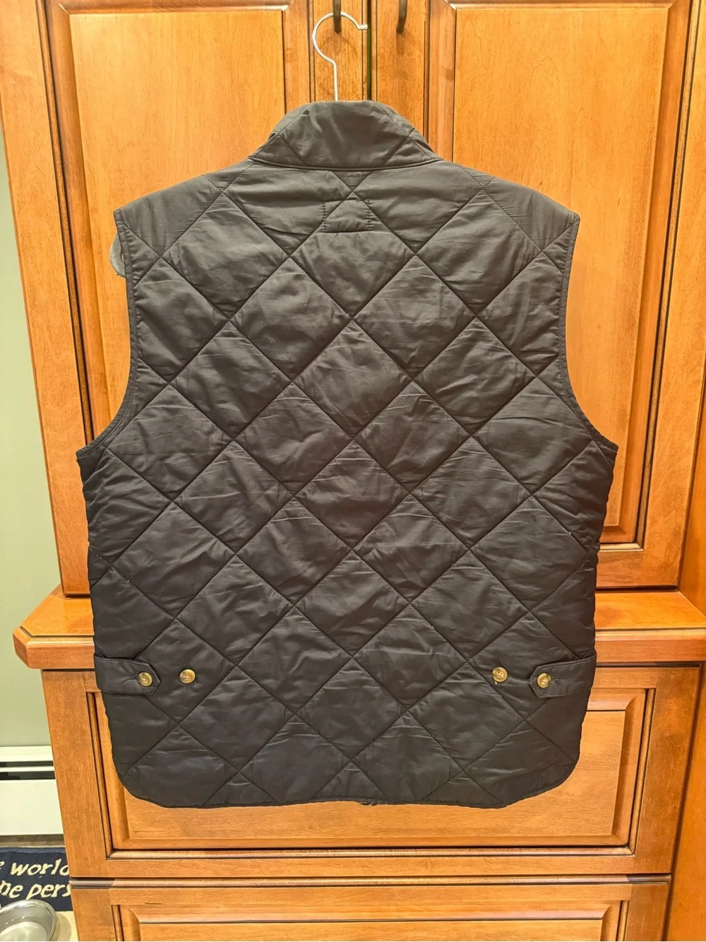 J. Crew quilted sleeveless