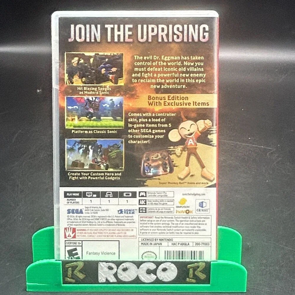 Unbranded sonic forces