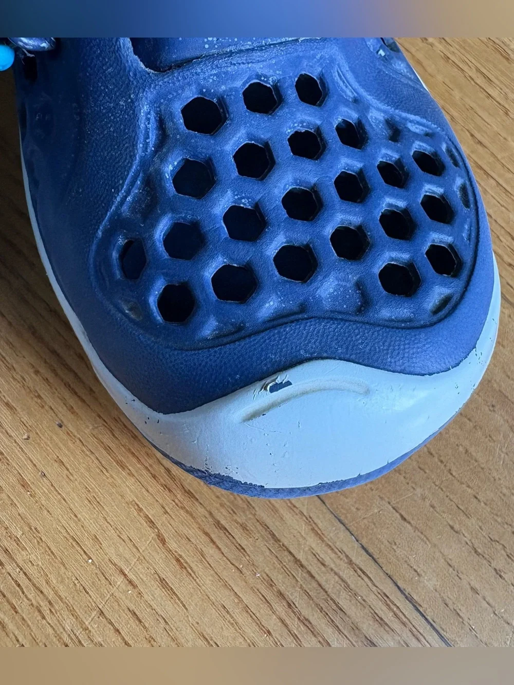 Plae Mimo Shoes Kids Slip On Blue White Water Sneaker Toddler Boys Size 10
