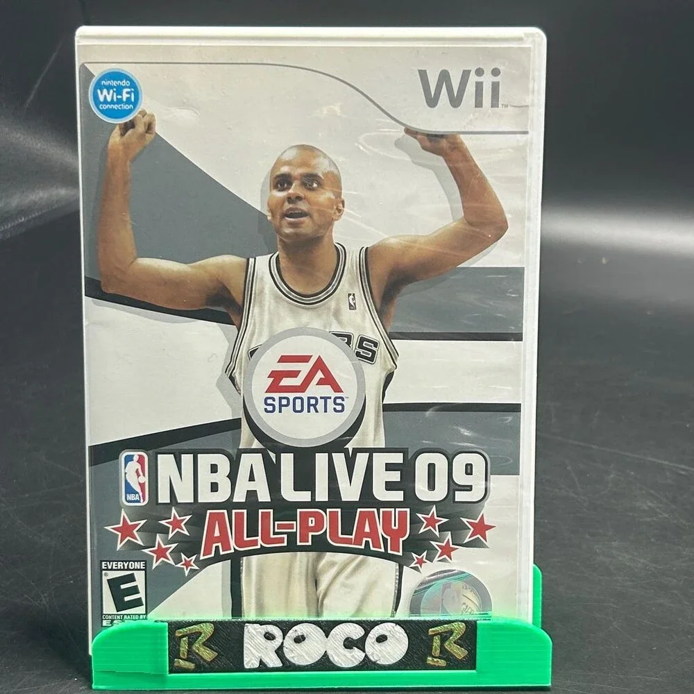 NBA Live 09 All-Play EA Sports (Nintendo Wii, 2008) Complete W/ Manual