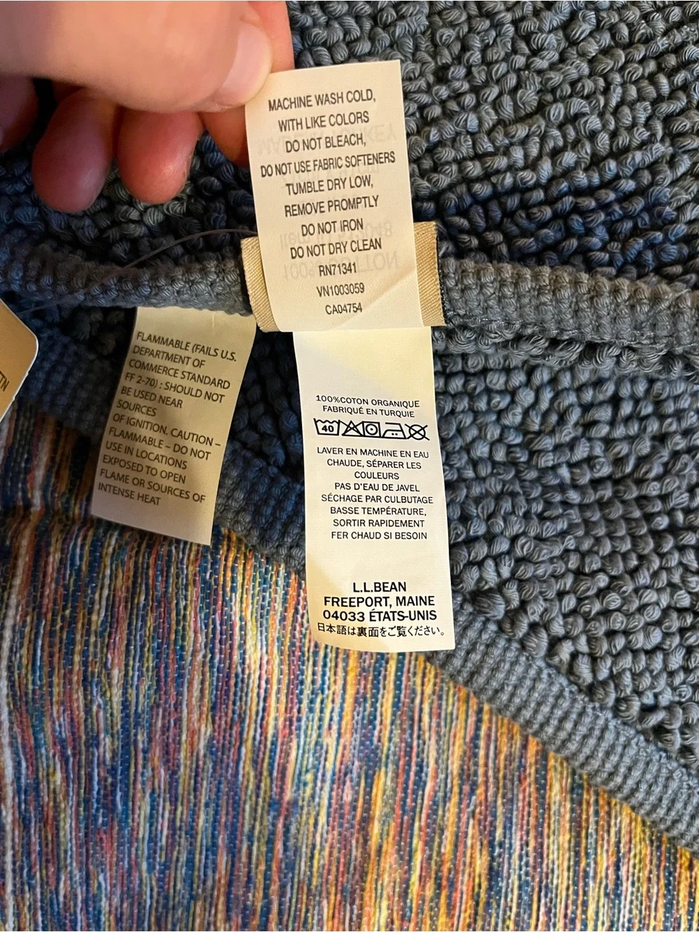 L.L. Bean soft organic