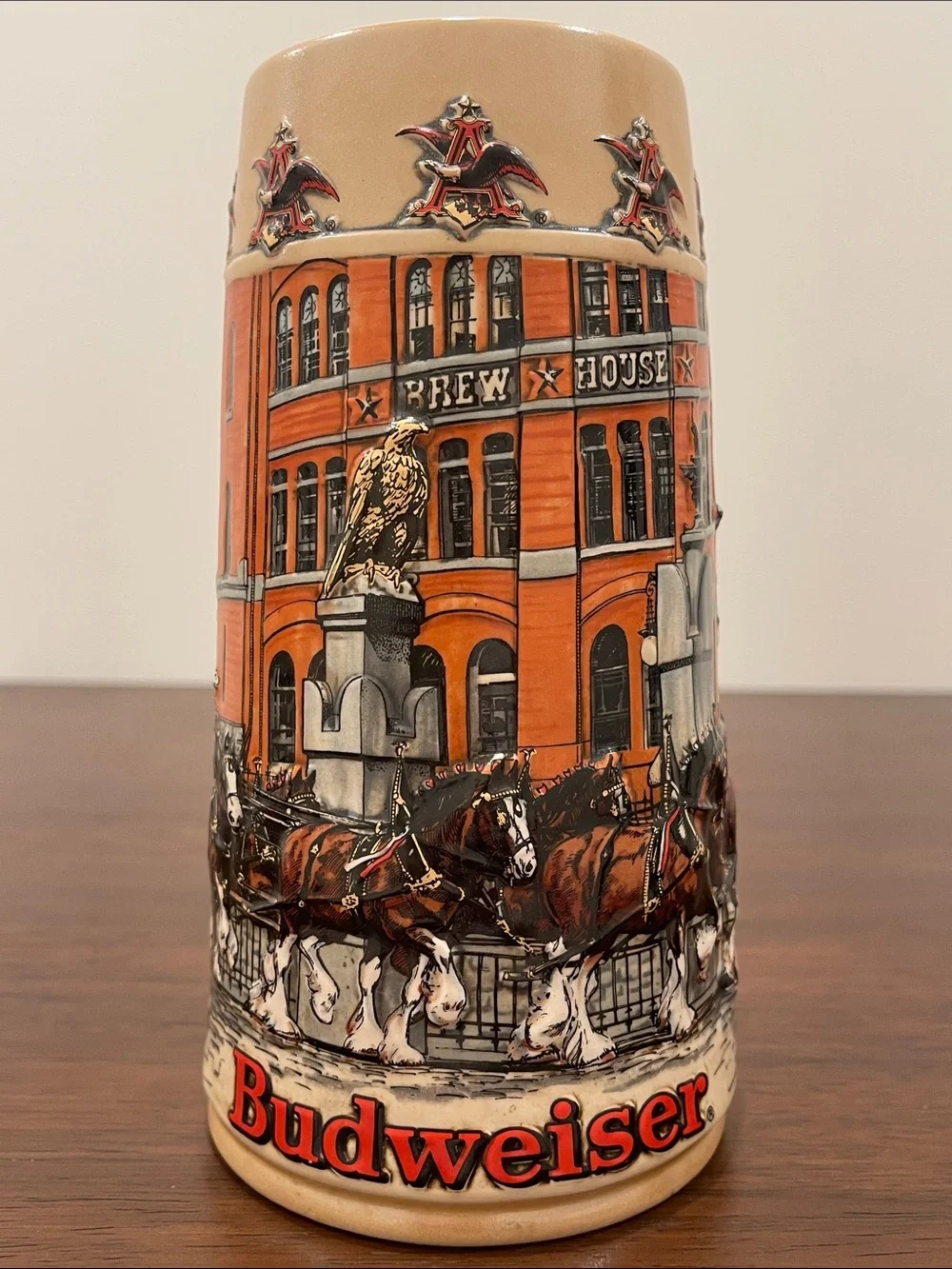 Vintage 1986 Budweiser / Anheuser-Busch National Historical Landmark Series 
