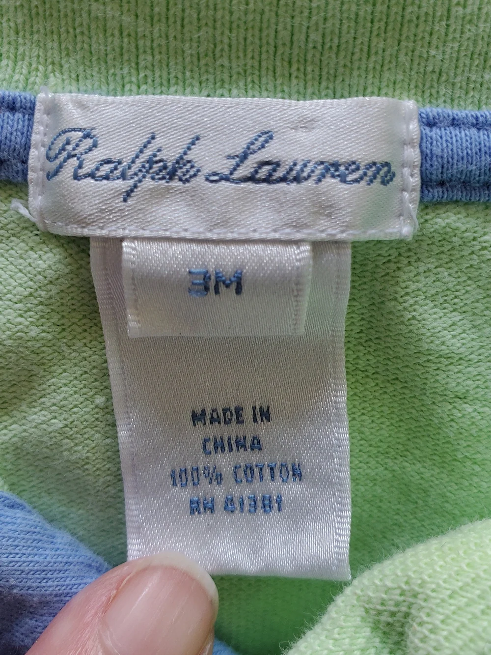 Ralph Lauren polo style
