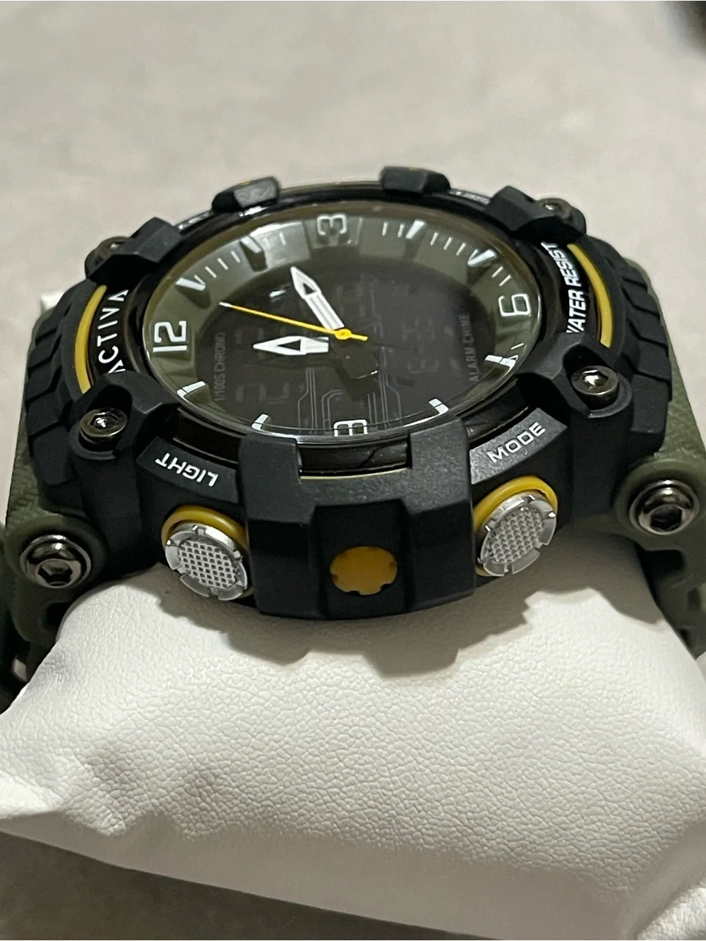 Activa Ardus X Invicta Digital Men's Watch - 58mm. Army Green (ACW8089-002) new