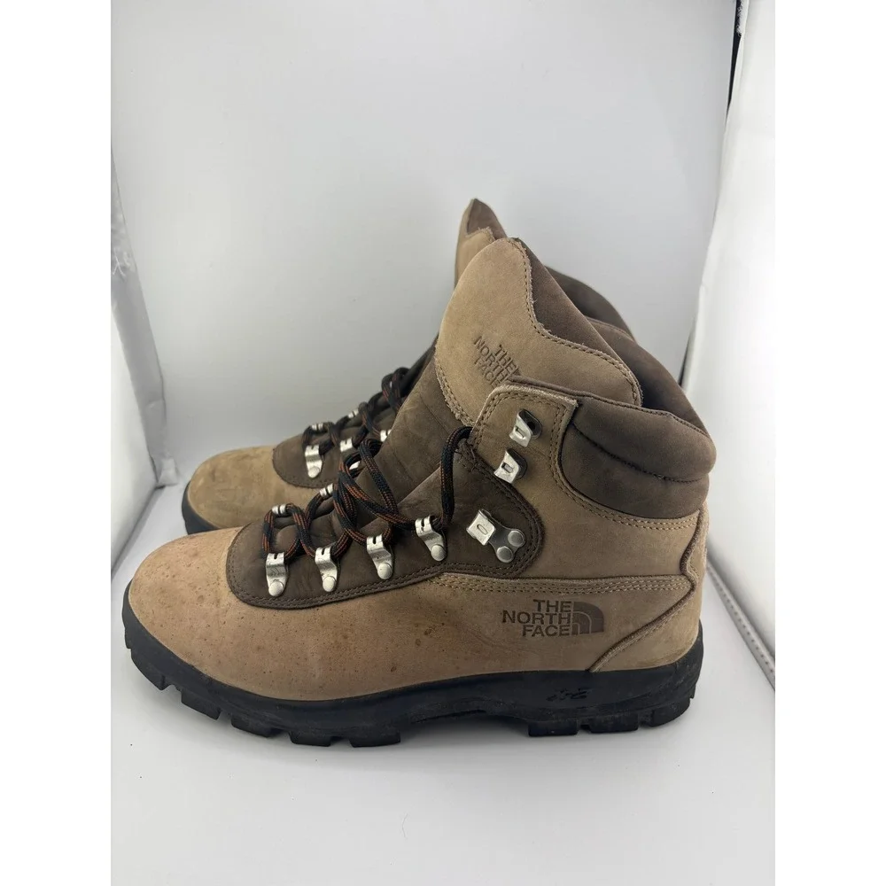 The North Face side upper brown