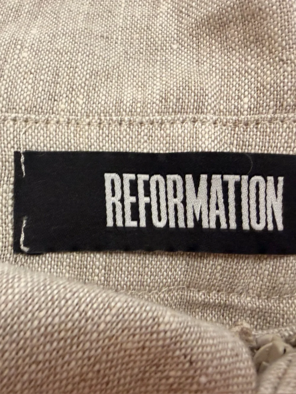 Reformation natural belt