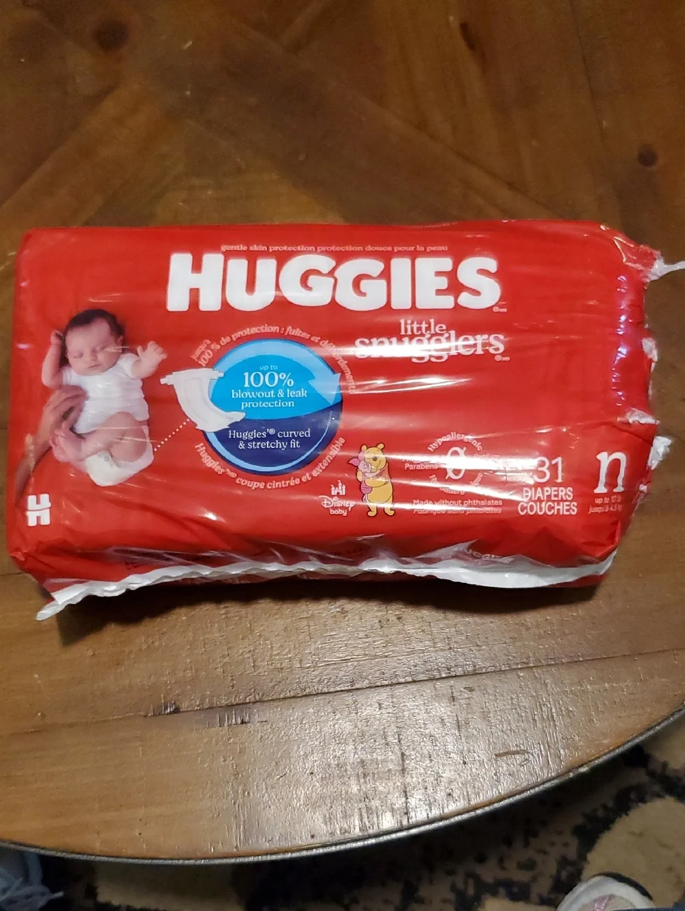 Huggies Little Snugglers 30 Count Newborn Diapers - Red