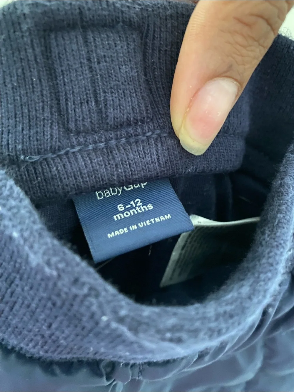 GAP warm quilted