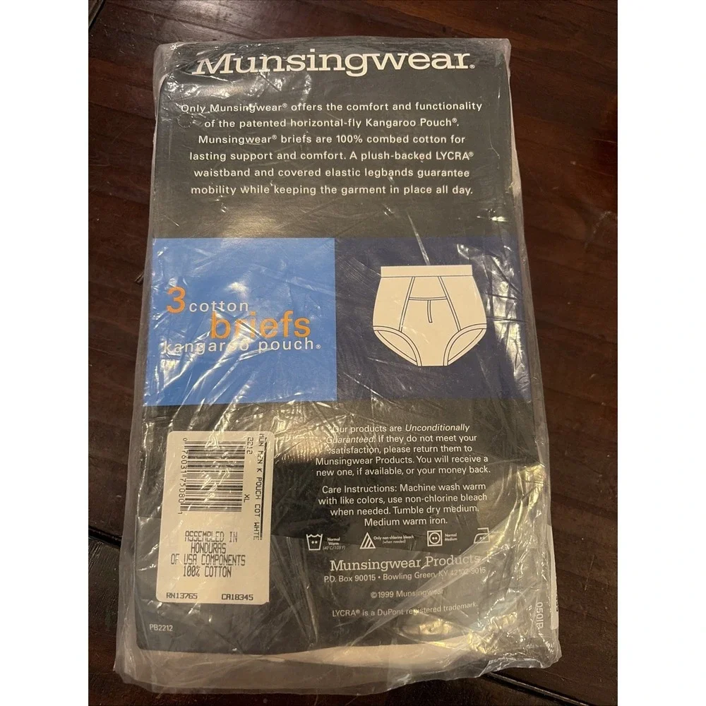 Munsingwear 3pk cotton